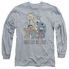Sesame Street - Colorful Group Adult Long Sleeve