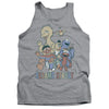 Sesame Street - Colorful Group Adult Tank Top