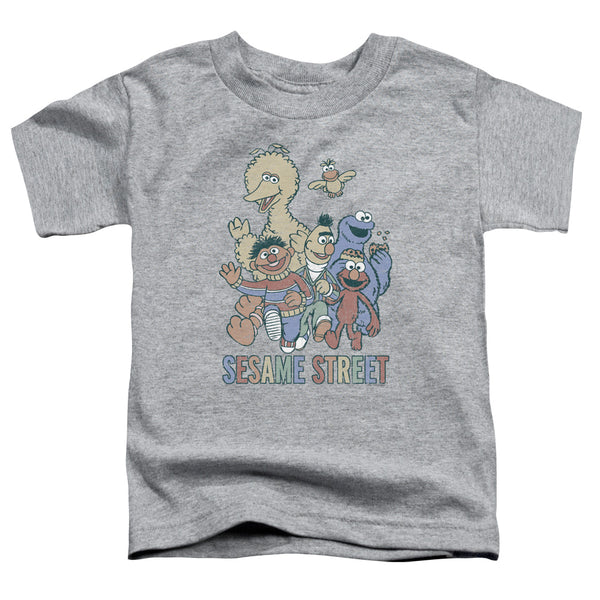 Sesame Street - Colorful Group Toddler Short Sleeve