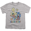 Sesame Street - Colorful Group Youth Short Sleeve