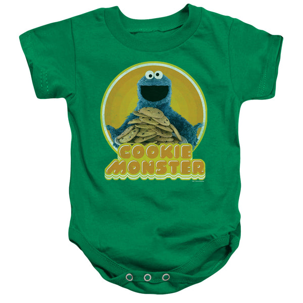 Sesame Street - Cookie Iron On Infant Snapsuit
