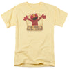 Sesame Street - Elmo Iron On Adult Regular Fit Short Sleeve