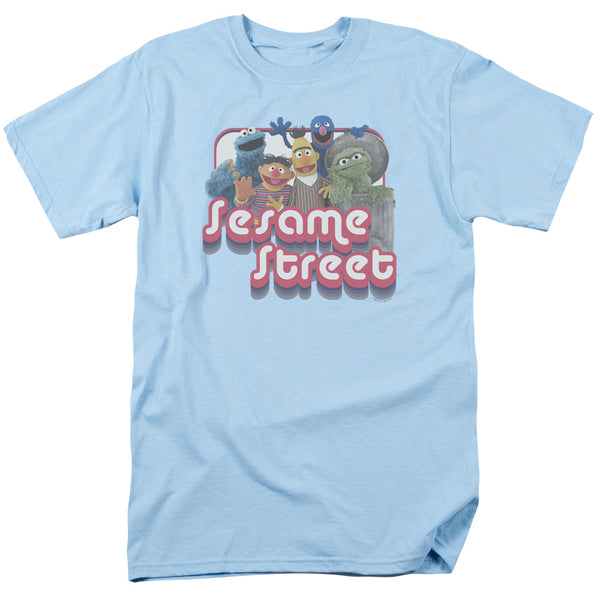 Sesame Street - Groovy Group Adult Regular Fit Short Sleeve