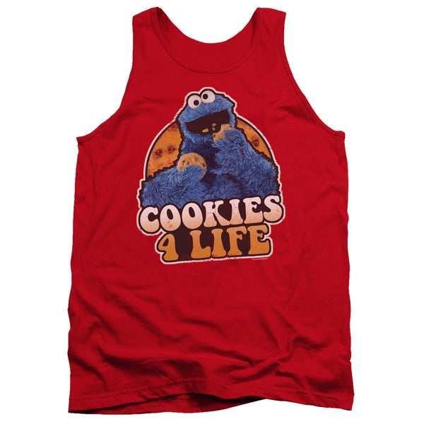 Sesame Street - Cookies 4 Life Adult Tank Top