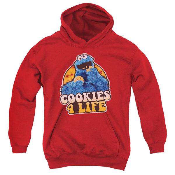 Sesame Street - Cookies 4 Life Youth Hooded Sweatshirt
