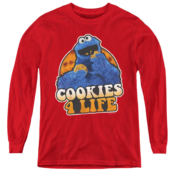 Sesame Street - Cookies 4 Life L - S Youth
