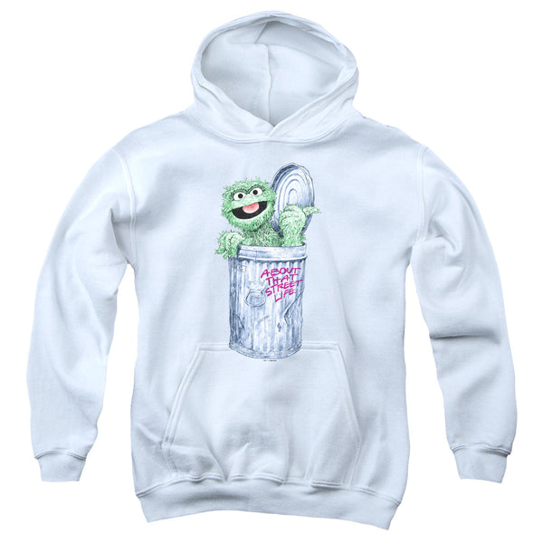 Sesame Street - About That Street Life Youth Hooded Sweatshirt