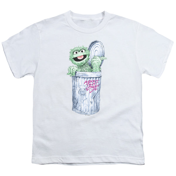 Sesame Street - About That Street Life Youth Short Sleeve