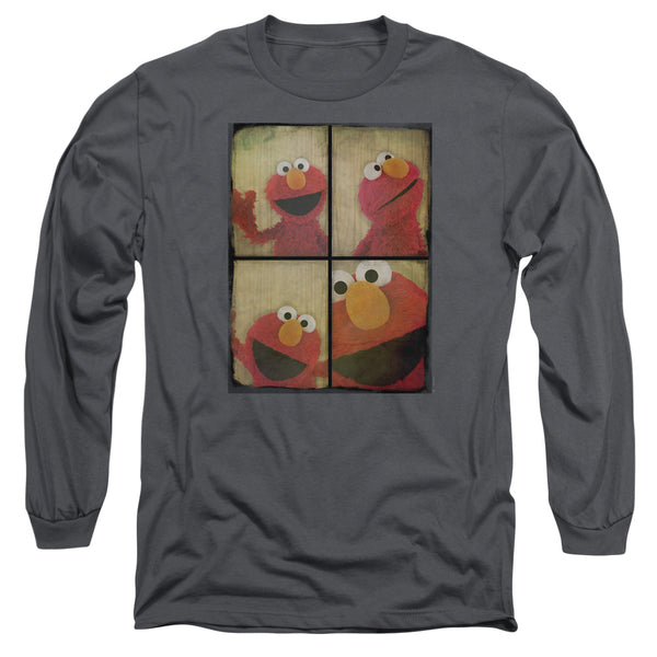 Sesame Street - Photo Booth Elmo Adult Long Sleeve