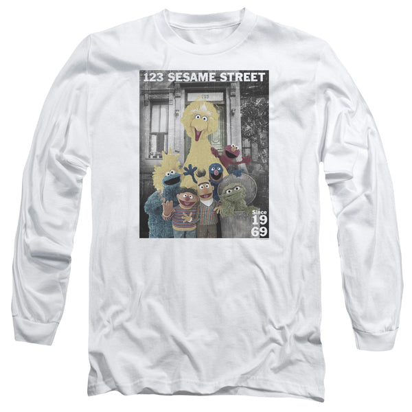 Sesame Street - Best Address Adult Long Sleeve