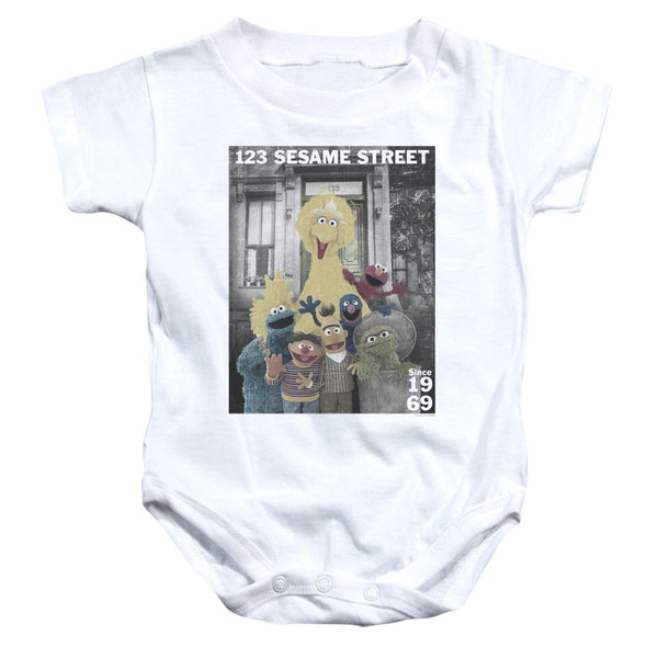 Sesame Street - Best Address Infant Snapsuit