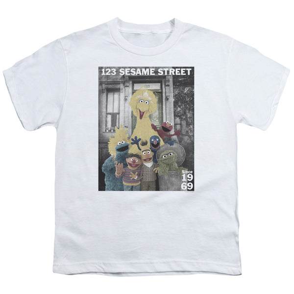 Sesame Street - Best Address Youth Short Sleeve