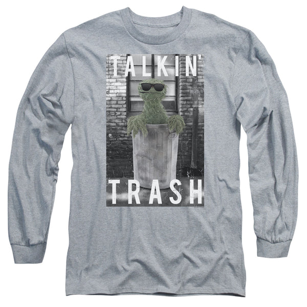 Sesame Street - Talkin Trash Adult Long Sleeve