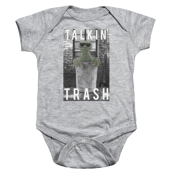Sesame Street - Talkin Trash Infant Snapsuit