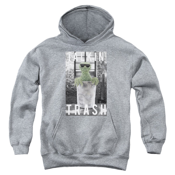 Sesame Street - Talkin Trash Youth Hooded Sweatshirt