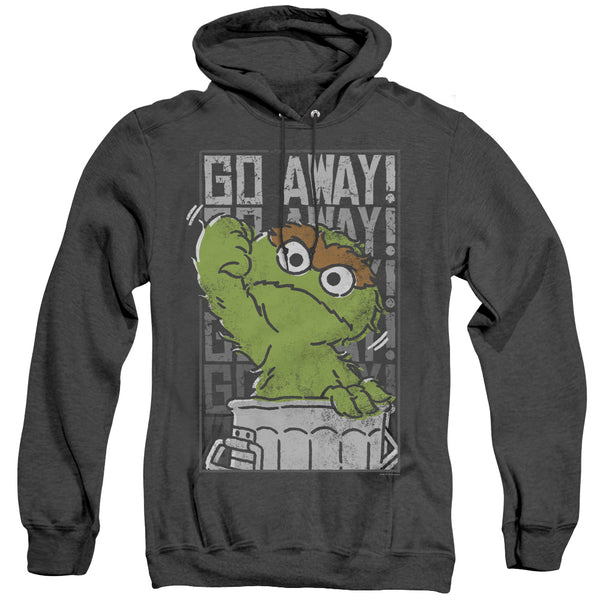 Sesame Street - Go Away Adult Heather Hoodie