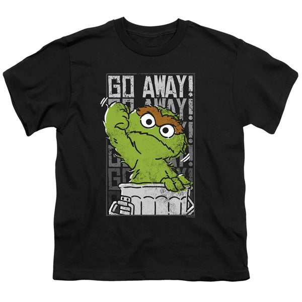 Sesame Street - Go Away Youth Short Sleeve
