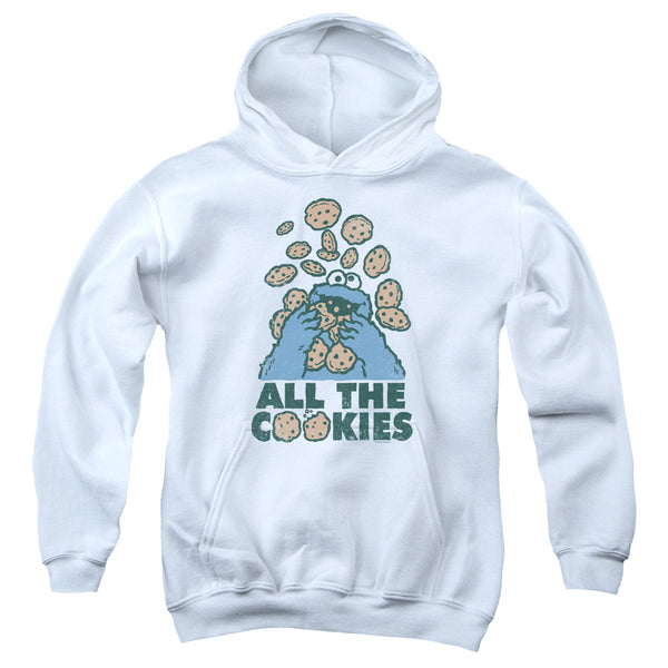 Sesame Street - All The Cookies Youth Hooded Sweatshirt