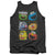 Sesame Street - Group Squares Adult Tank Top