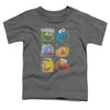 Sesame Street - Group Squares Toddler Short Sleeve