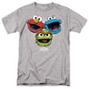 Sesame Street - Halftone Heads Adult Regular Fit Short Sleeve