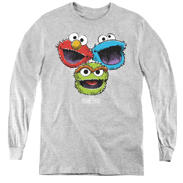 Sesame Street - Halftone Heads L - S Youth