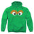 Sesame Street - Oscar The Grouch Face Adult Pullover Hoodie