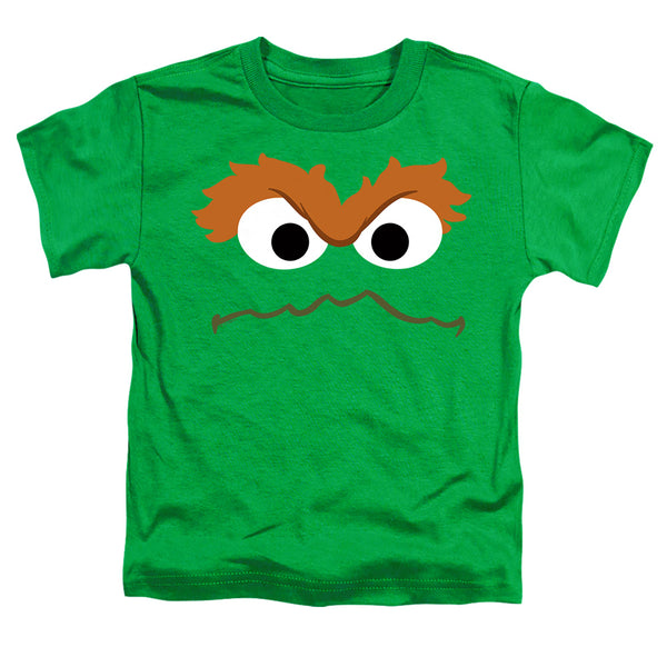 Sesame Street - Oscar The Grouch Face Toddler Short Sleeve