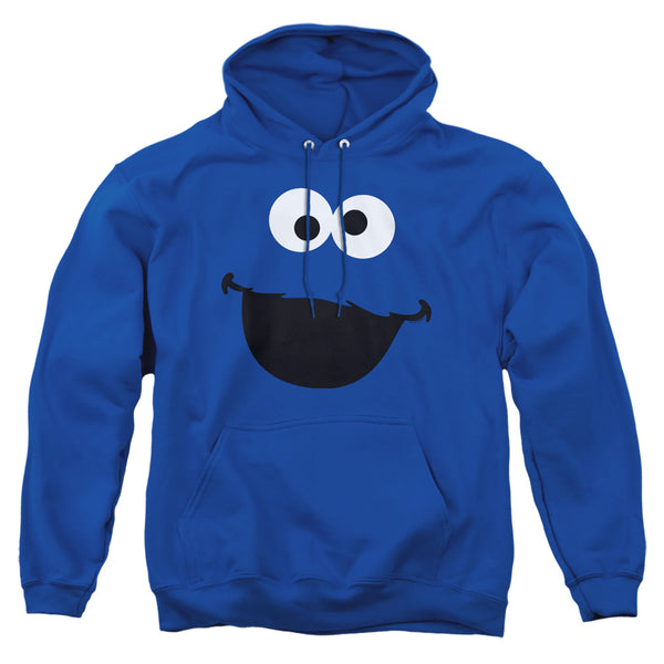 Sesame Street - Cookie Monster Face Adult Pullover Hoodie