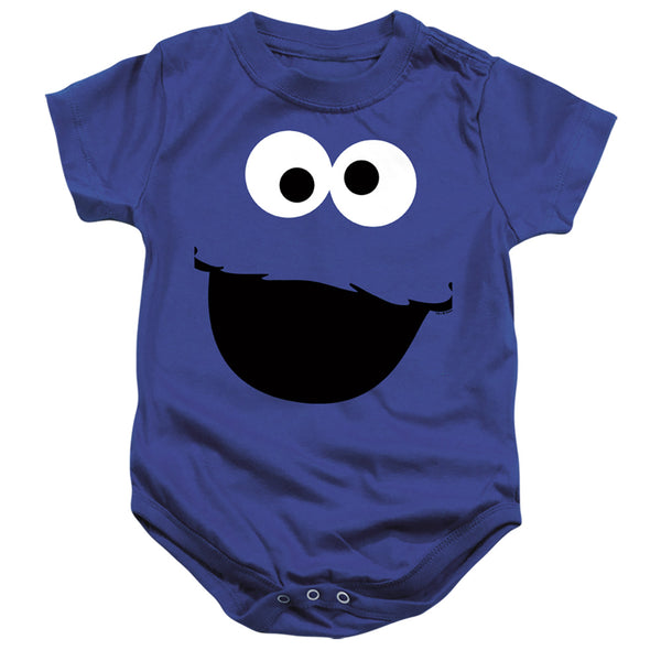Sesame Street - Cookie Monster Face Infant Snapsuit