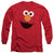 Sesame Street - Elmo Face Adult Long Sleeve