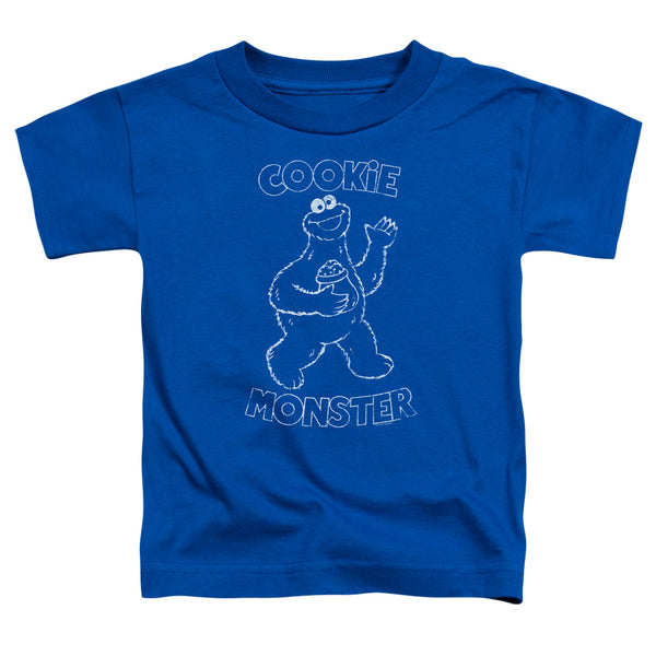 Sesame Street - Simple Cookie Toddler Short Sleeve