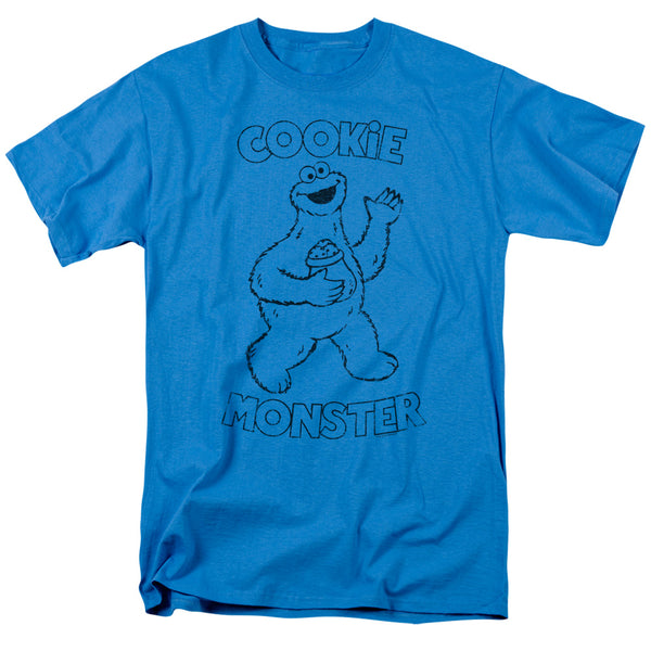 Sesame Street - Simple Cookie Adult Regular Fit Short Sleeve