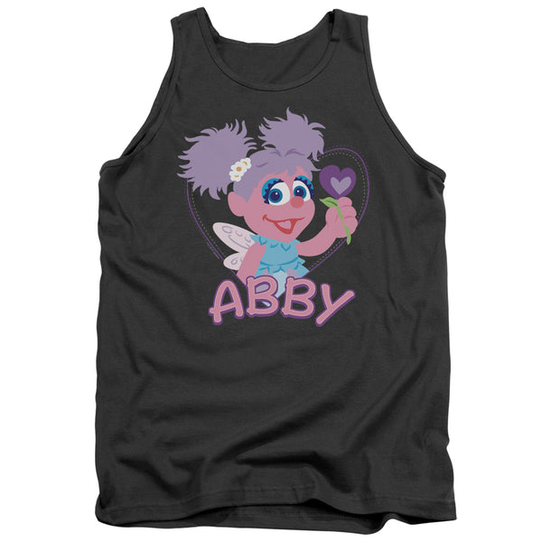 Sesame Street - Flat Abby Adult Tank Top