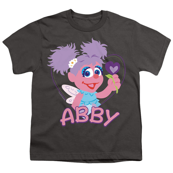 Sesame Street - Flat Abby Youth Short Sleeve