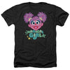 Sesame Street - Magical Girl Abby Cadabby Adult Regular Fit Heather Short Sleeve