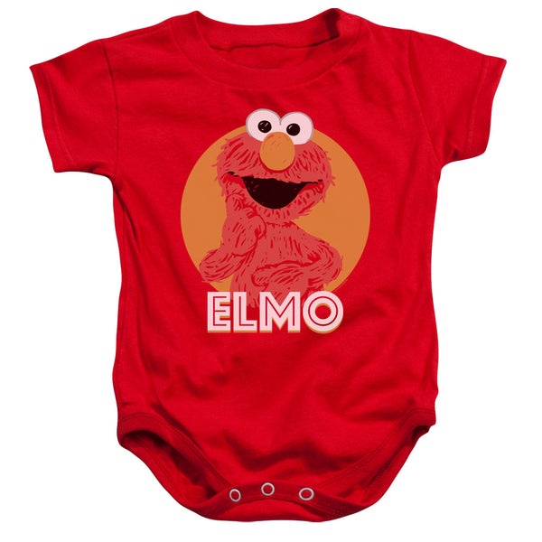 Sesame Street - Elmo Scribble Infant Snapsuit