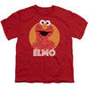 Sesame Street - Elmo Scribble Youth Short Sleeve