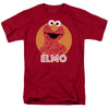 Sesame Street - Elmo Scribble Adult Regular Fit Short Sleeve