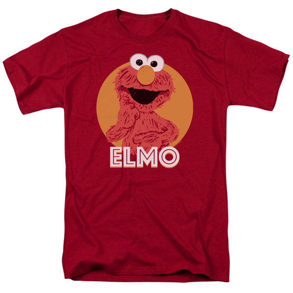 Sesame Street - Elmo Scribble Adult Regular Fit Short Sleeve