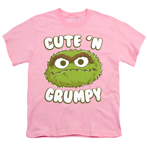 Sesame Street - Cute N Grumpy Youth Short Sleeve