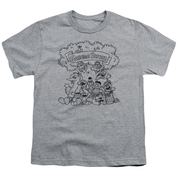 Sesame Street - Simple Street Youth Short Sleeve