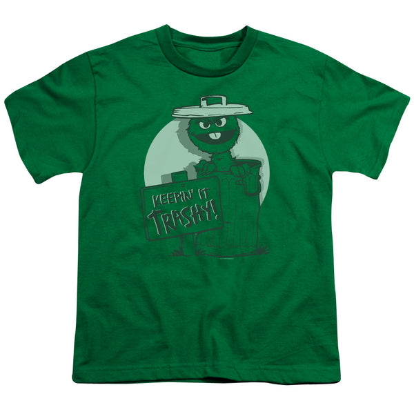 Sesame Street - Keepin It Trashy Youth Short Sleeve