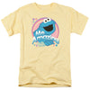 Sesame Street - Cookie Monster Me Amazing Adult Regular Fit Short Sleeve