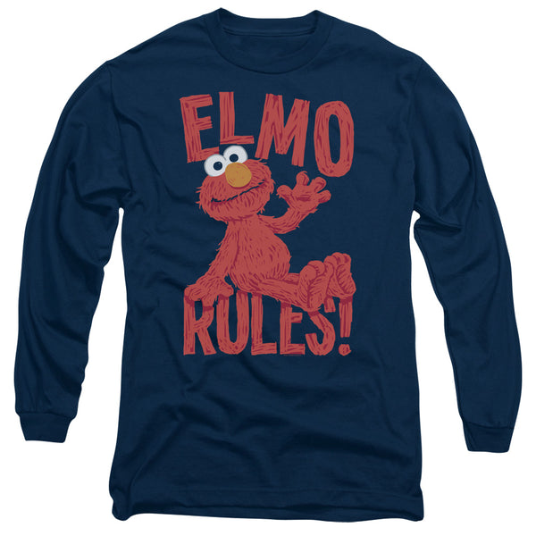 Sesame Street - Elmo Rules Adult Long Sleeve