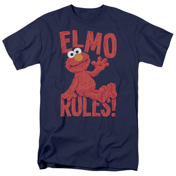 Sesame Street - Elmo Rules Adult Regular Fit Short Sleeve