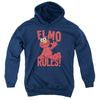 Sesame Street - Elmo Rules Youth Hooded Sweatshirt