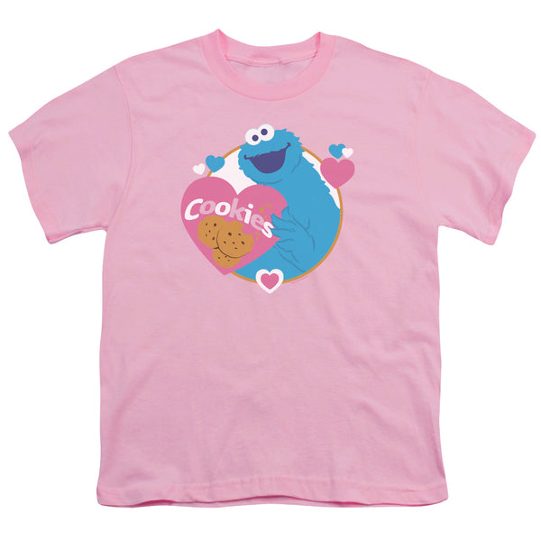Sesame Street - Love Cookies Youth Short Sleeve