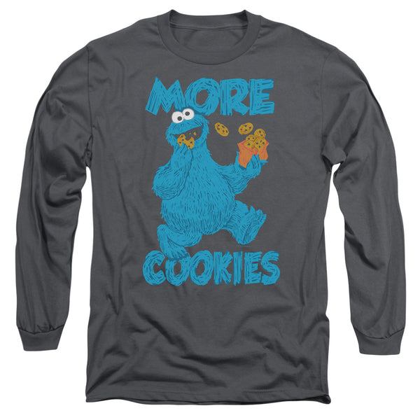 Sesame Street - More Cookies Adult Long Sleeve