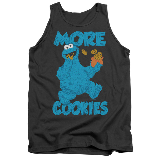 Sesame Street - More Cookies Adult Tank Top